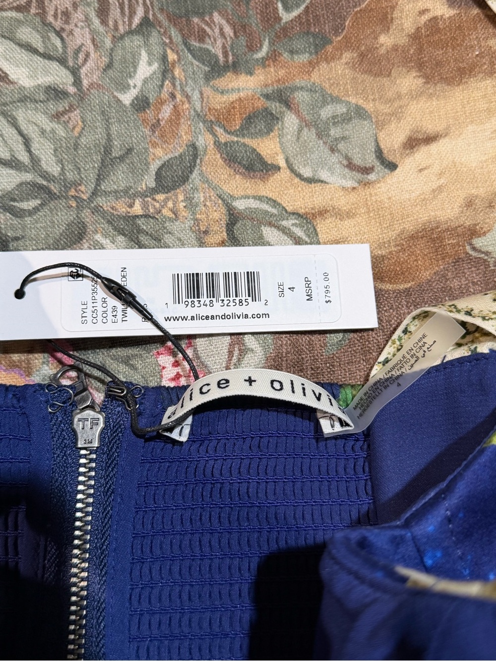 Alice + Olivia Rosalee Bustier Maxi Dress - Picture 9 of 9